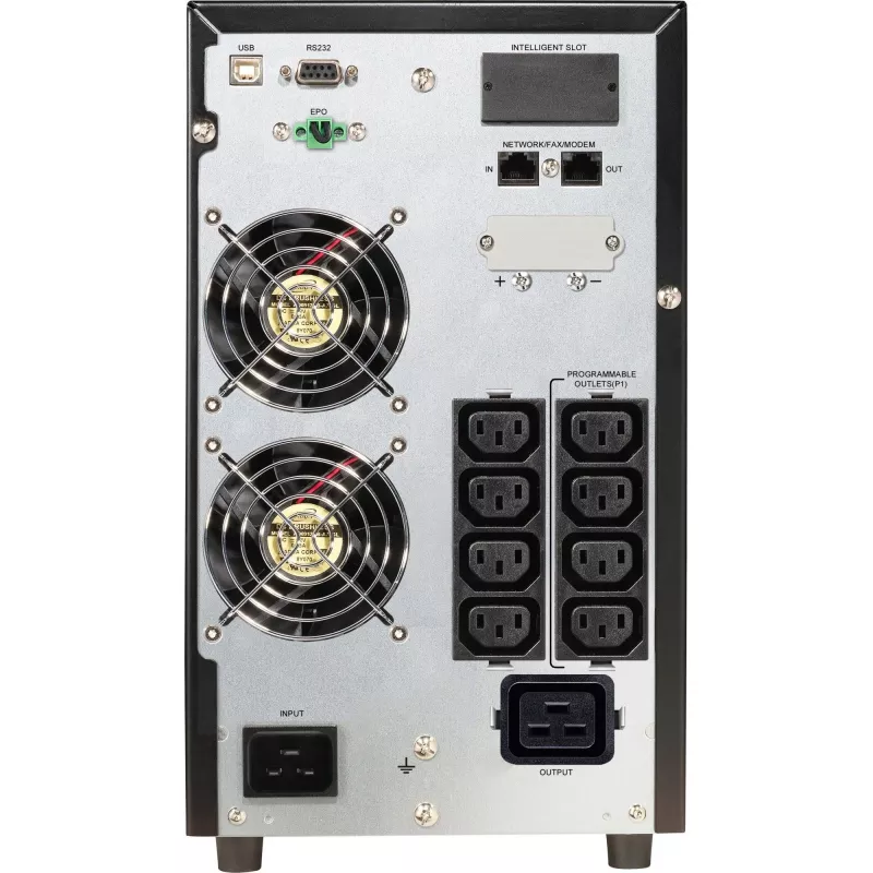 PowerWalker VFI 3000 CG PF1 nepertraukiamo maitinimo šaltinis (UPS) 3 kVA / 3000 W, 9 lizdai