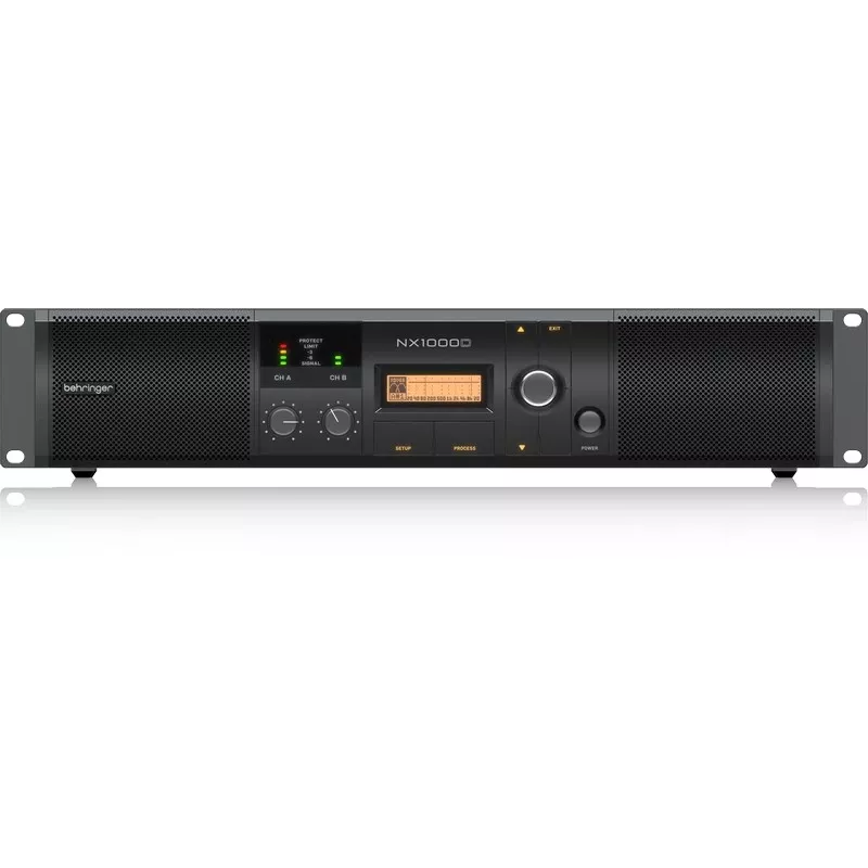 Behringer NX1000D garso stiprintuvas Performance/scena Juoda