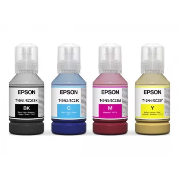 Originalus Epson juodas rašalo kasetė 140 ml, skirta SC-T3100x (C13T49H10N)