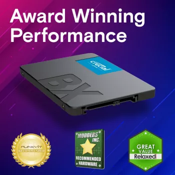 SSD diskas Crucial 4 TB 2,5 colio SATA 3D NAND CT4000BX500SSD1
