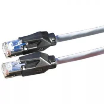 DRAKA Patch Cable Cat.6 Class E S/FTP UC900 TM21 LSOH pilkas 3 m