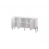 Komoda VERA 150x40x80 cm matinė balta
