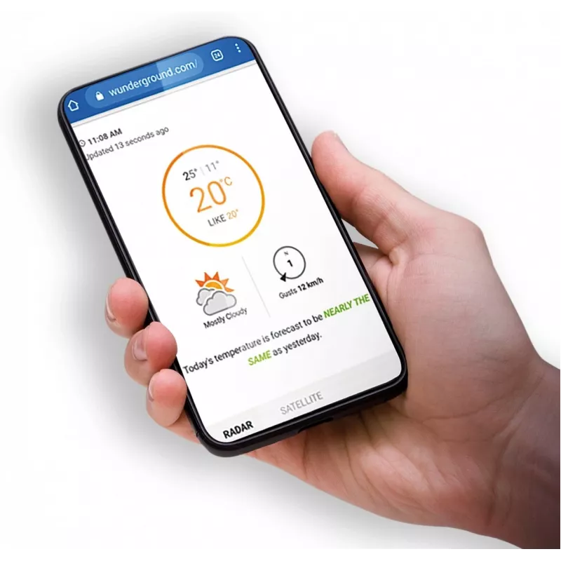 SENCOR SWS 12500 WiFi PRO belaidė meteorologinė stotis