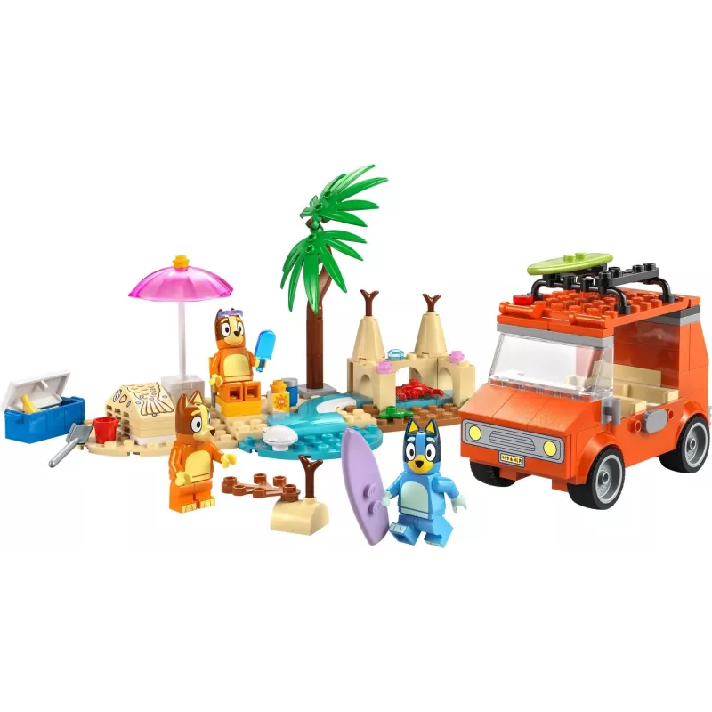 LEGO Bluey Blue Car Family Trip 11202 – žaidimų rinkinys šeimos kelionei