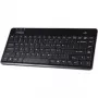 Perixx PERIBOARD-505H Plus Juoda – kompaktiška klaviatūra su įmontuotu trackball