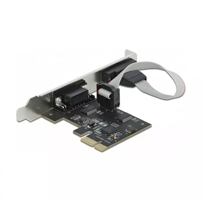 DeLOCK PCI Express x1 į 2 x RS-232 nuosekliojo prievado plokštė
