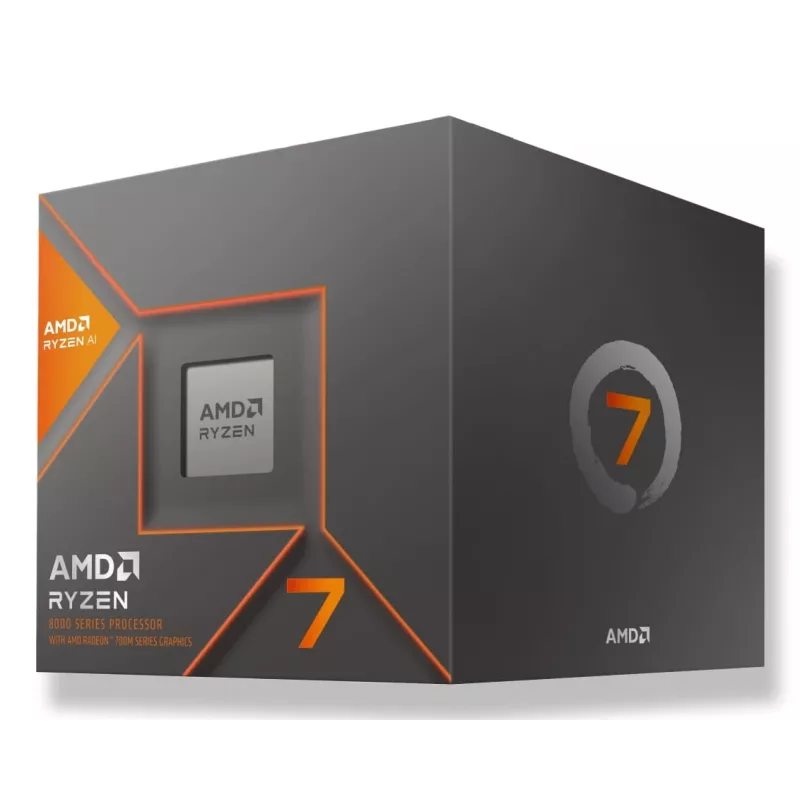 Procesorius AMD Ryzen 7 8700G 8 branduoliai / 16 gijų, 4,2–5,15 GHz, 24 MB, 65 W, AM5, Tray