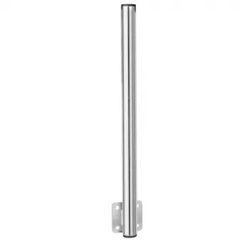 Balkono turėklo laikiklis Extralink C600 600 mm, cinkuotas plienas, U-varžtai M8, maks. apkrova 15 kg