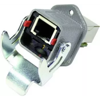 Kabelio įvadas RJ45 Harting 09452151100 IP67 sandarus Ethernet jungtis
