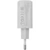 CANYON OnCharge 250 25W 1xPD 1xQC EU baltas įkroviklis