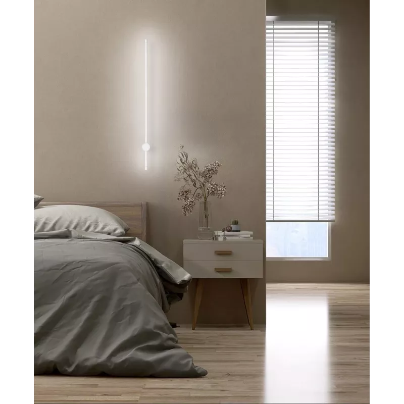 LED sieninis šviestuvas Activejet AJE-HILTON White NW