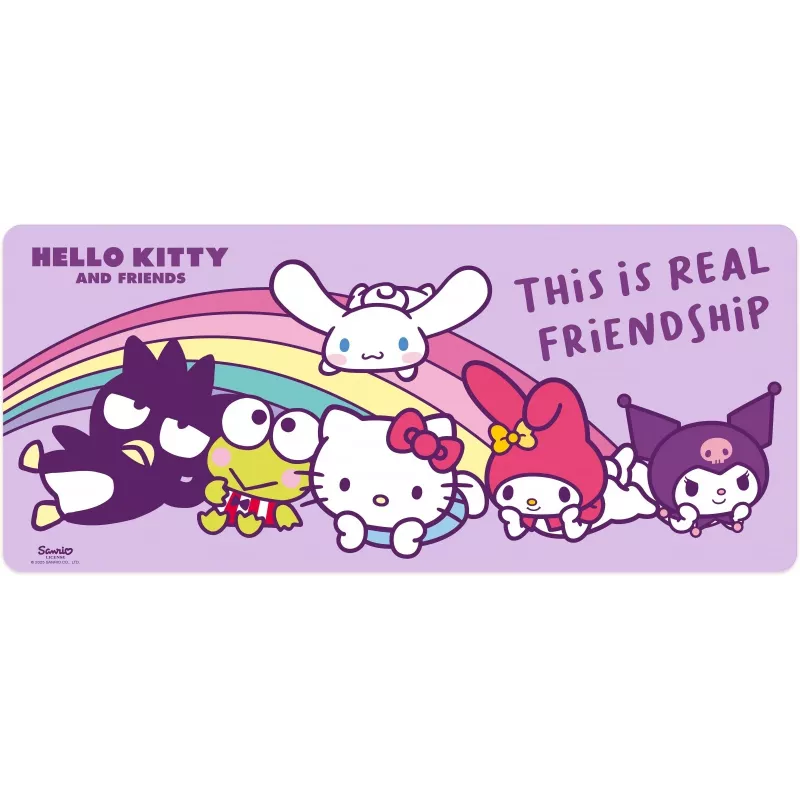 Pelės kilimėlis vaikams Kids Euroswan 80×30 cm Hello Kitty, didelis staltiesinis kilimėlis pelei ir klaviatūrai