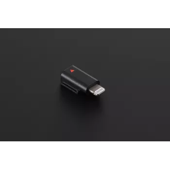 Garso adapteris DJI Mic 3 mobiliojo telefono adapteris (Lightning) – juodas, skirtas Apple įrenginiams
