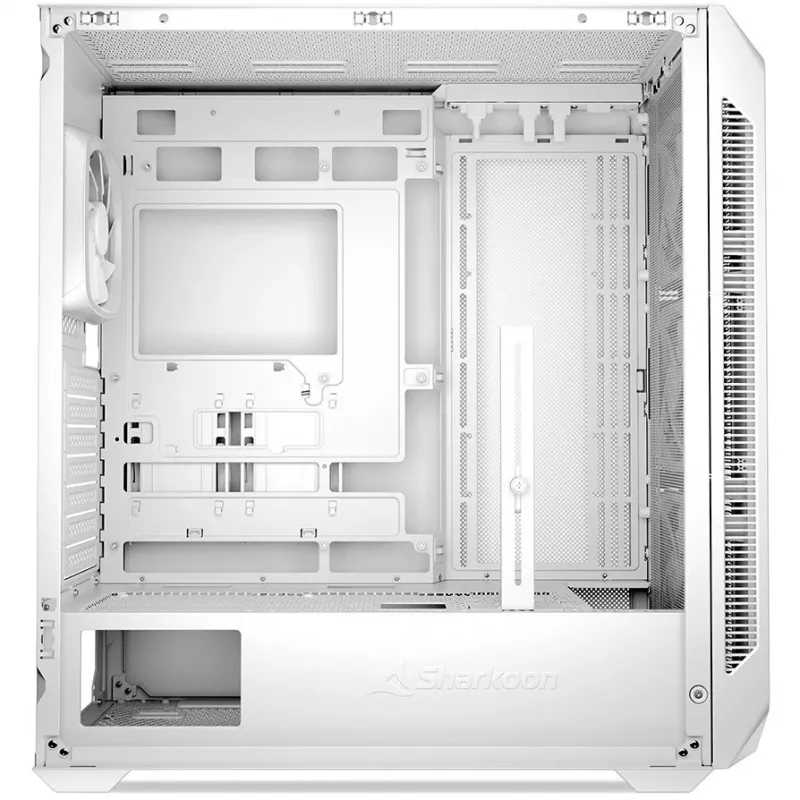 Sharkoon AK5M RGB Midi Tower Baltas