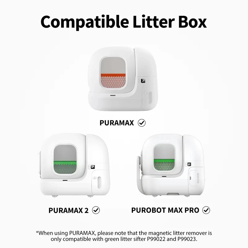 PETKIT Magnetinis kraiko piltuvas su filtro tinkleliu, skirtas PETKIT PURA MAX 2 katėms