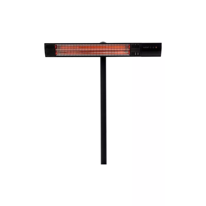 SUNRED RD-DARK-25S Šildytuvas, tamsus stovimas, infraraudonasis, 2500 W, juodas, IP55