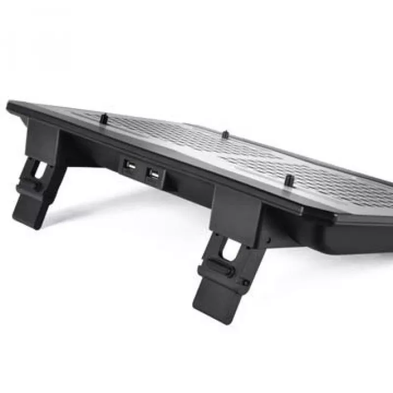 Aušinimo padėklas nešiojamam kompiuteriui THERMALTAKE CL-N002-PL12BL-A su 12 cm ventiliatoriumi, aliuminis ir plastikas, 390×277.5×49.3 mm, 1000–1300 RPM