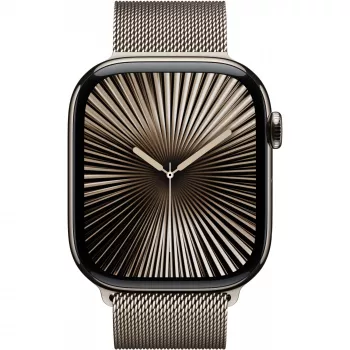 Apple Watch 10 46mm GPS+4G Titanium Milanaise M/L nature/natural
