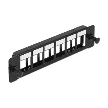 Montavimo komplektas DeLOCK 86274 Juodas Metalinis