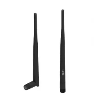 Išorinė tinklo antena TELTONIKA PR1URF51, 5 dBi, 2,4–2,4835 GHz, RP-SMA kištukas, 50 Ω, linijinė poliarizacija, 195 mm, juoda