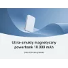 Anker MagGo Power Bank 10K belaidžio įkrovimo baterija 10000 mAh, balta