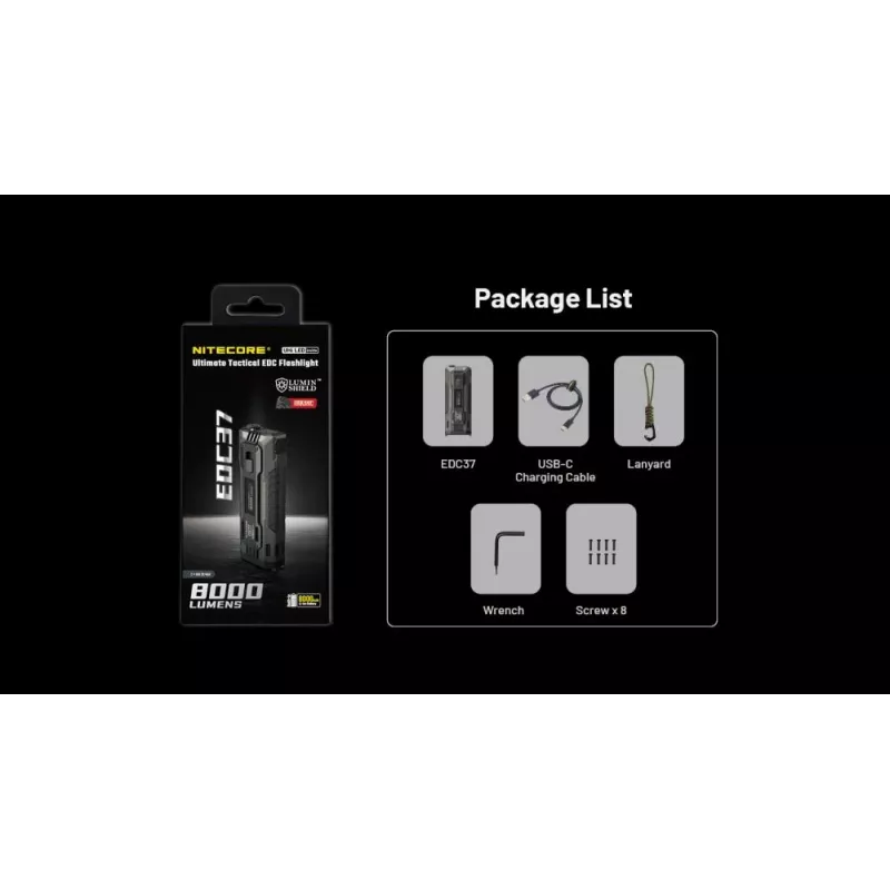 Žibintuvėlis EDC SERIES/EDC37 Nitecore