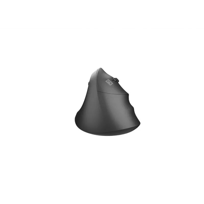Vertikali belaidė pelė NATEC CRAKE 2 – Bluetooth 5.2, 2400 DPI, 6 mygtukai, dešinei rankai, juoda