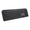 Logitech MX Keys S belaidė klaviatūra RF + Bluetooth QWERTZ Šveicarijos išdėstymas grafitas (920-011571)