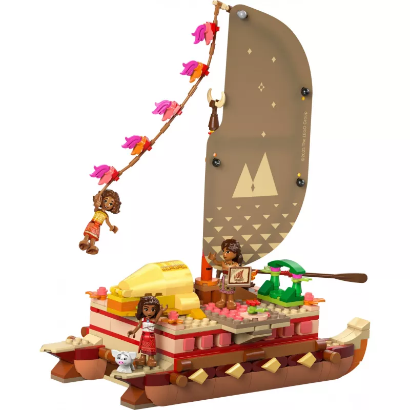 LEGO 43270 Konstruktoriaus rinkinys – 529 detalių, 3 minifigūrėlės, sidabrinė