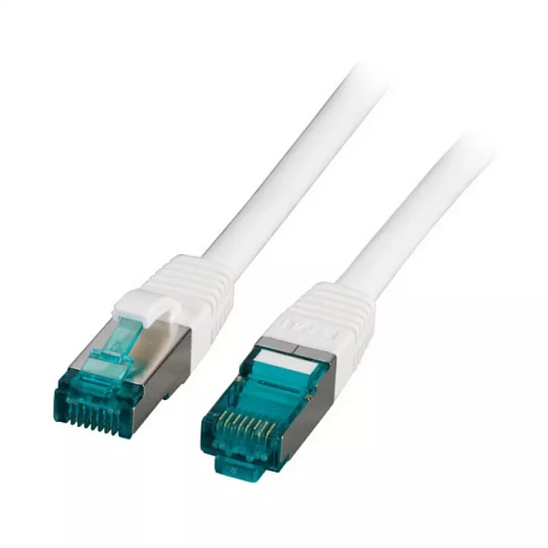 EFB-Elektronik RJ45 Patch Laidas Cat.6A S/FTP LSZH Baltas 7,5m (MK6001.7,5W)