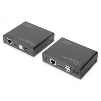 Digitus 4K HDMI HDBaseT™ 2.0 KVM prailgintuvų rinkinys, 100 m