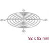 Grotelė ventiliatoriui DeLOCK 67307 Metal Silver 89,8 mm