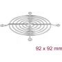 Grotelė ventiliatoriui DeLOCK 67307 Metal Silver 89,8 mm