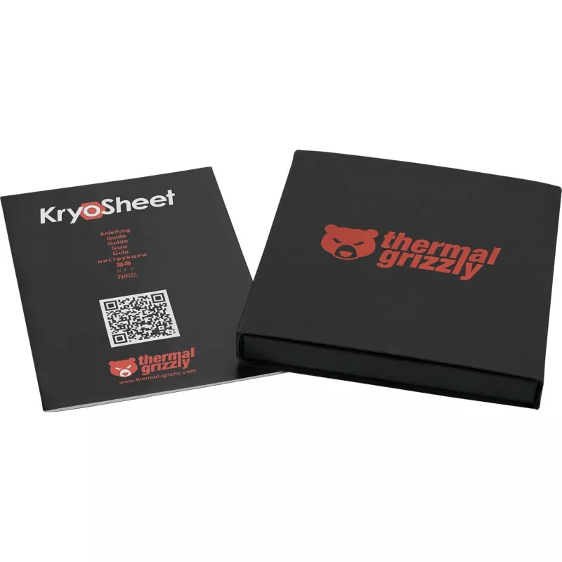 Termo padėklas Thermal Grizzly KryoSheet 68×51 mm Antracitas, 1 g