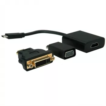 VALUE išorinis vaizdo adapteris USB-C 3.1 – HDMI – juodas