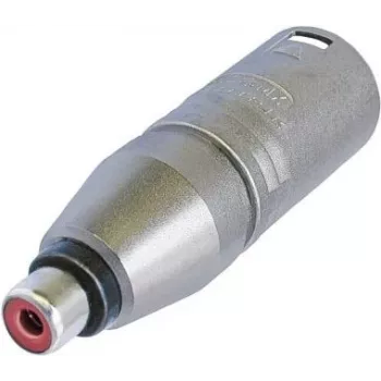 Neutrik NA2MPMF garso adapteris - XLR3 (vyriškas) į RCA (moteriškas)