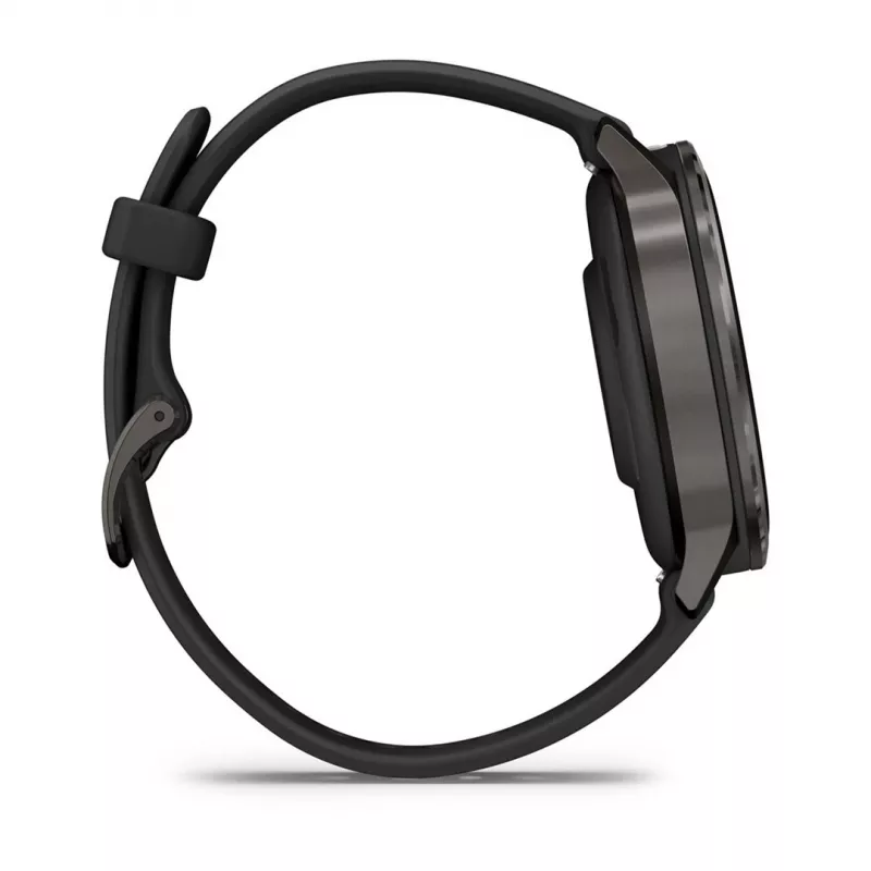 Garmin Venu 4 3,05 cm (1,2 colio) AMOLED 41 mm skaitmeninis 390 x 390 pikselių jutiklinis ekranas Juodas Wi-Fi GPS (palydovas)