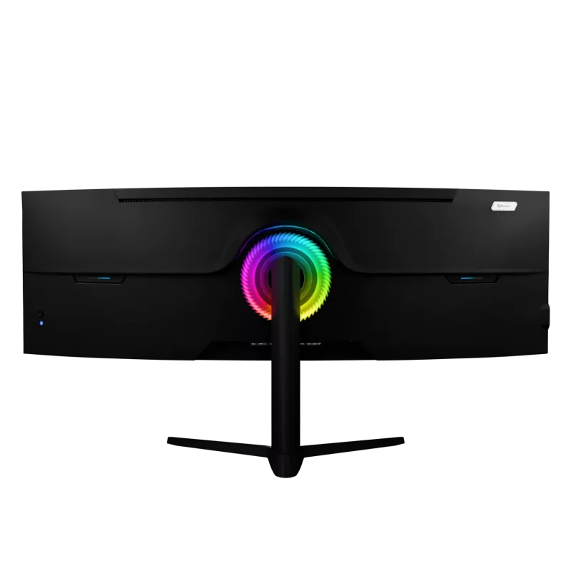 Išlenktas LED monitorius Arozzi Nova 49 coliai – 5120 x 1440 Dual QHD, VA skydelis, 4 ms, USB šakotuvas, VESA