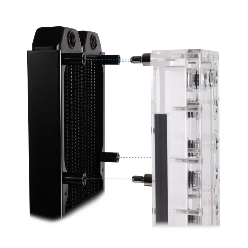 Tvirtinimo rinkinys Alphacool 15725 Juodas Nerūdijantis plienas 25mm 10g