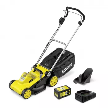 Belaidis vejapjovė Karcher LMO 3-18, 18 V, pjovimo plotis 340 mm, iki 350 m², 25–60 mm aukštis