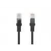 Patchcord Cat.5e 1,5 m UTP juodas