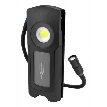 Ansmann WL1500R Pocket Flex LED rankinė lempa juoda 17,1 cm 6000K