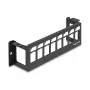 Patch panel DeLOCK 86516 Juodas Metalinis Sieninis Montavimas 50mm x 41,6mm x 175mm