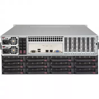 Supermicro SuperChassis 847BA-R1K23LPB 4U 36 lizdų serverio korpusas 1200W perteklinis maitinimas