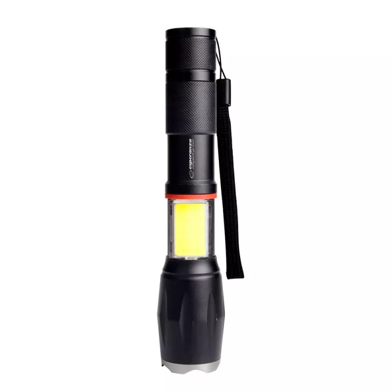 Rankinis žibintuvėlis Esperanza Dione Black LED