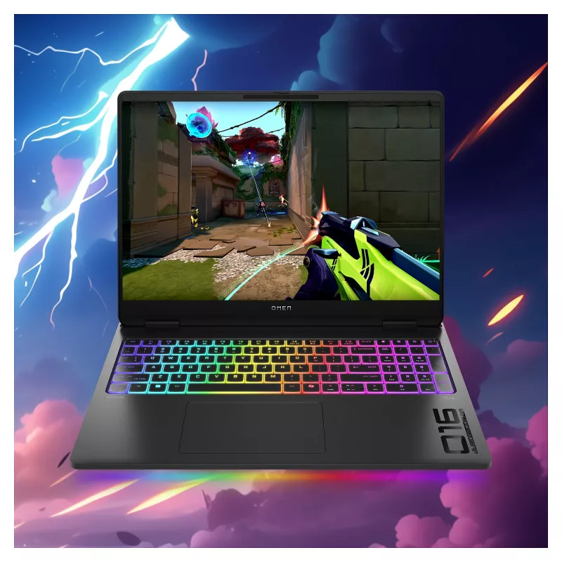 Nešiojamas kompiuteris HP OMEN MAX 16-ah0095ng, Intel Core Ultra 9 275HX, NVIDIA GeForce RTX 5080, 32 GB, 2 TB SSD, Windows 11 Home