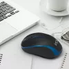 Cian Technology GmbH INCA Maus IWM-221RSMV belaidė pelė Nano-USB, 1000 DPI, juoda/mėlyna, mažmeninė
