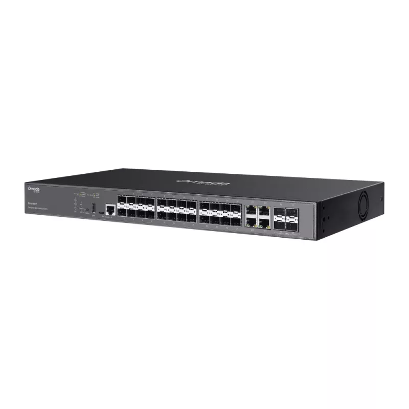 TP-LINK Omada Switch 24x GE SG5428XF – tinklo jungiklis, 0,1 Gbps