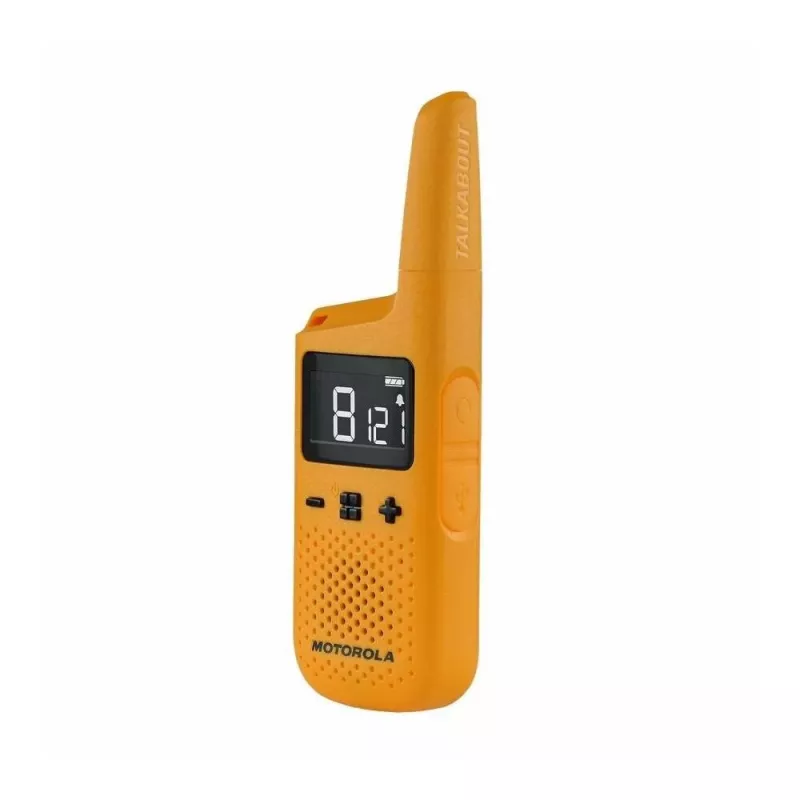 Motorola Talkabout T72 dvipusis radijas 16 kanalų 446.00625 - 446.19375 MHz Oranžinė