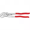 Knipex replės veržliaraktis 250 mm nikeliuoti PVC poliruoti nasrai